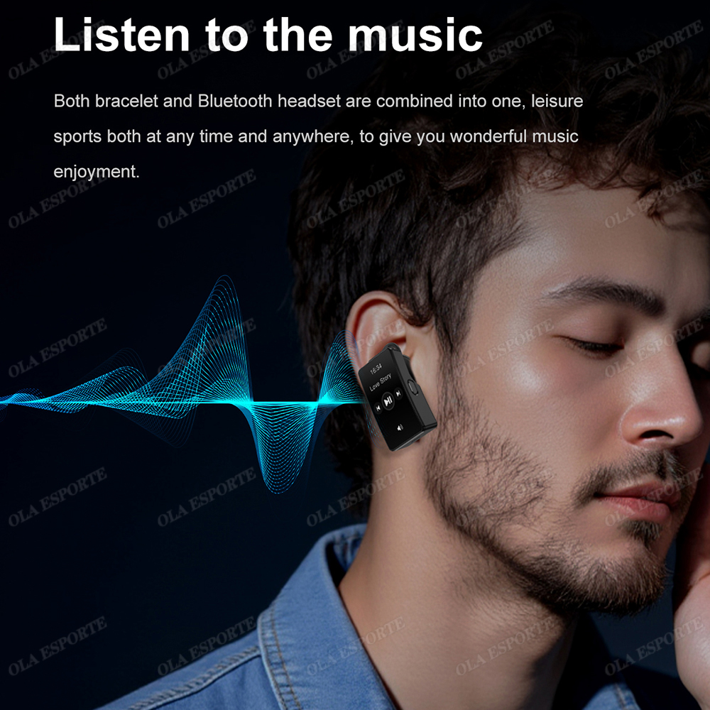 2 in 1 Smart Watch Earphone Ca - مراجعة Musical Instrument Japanese وسعره
