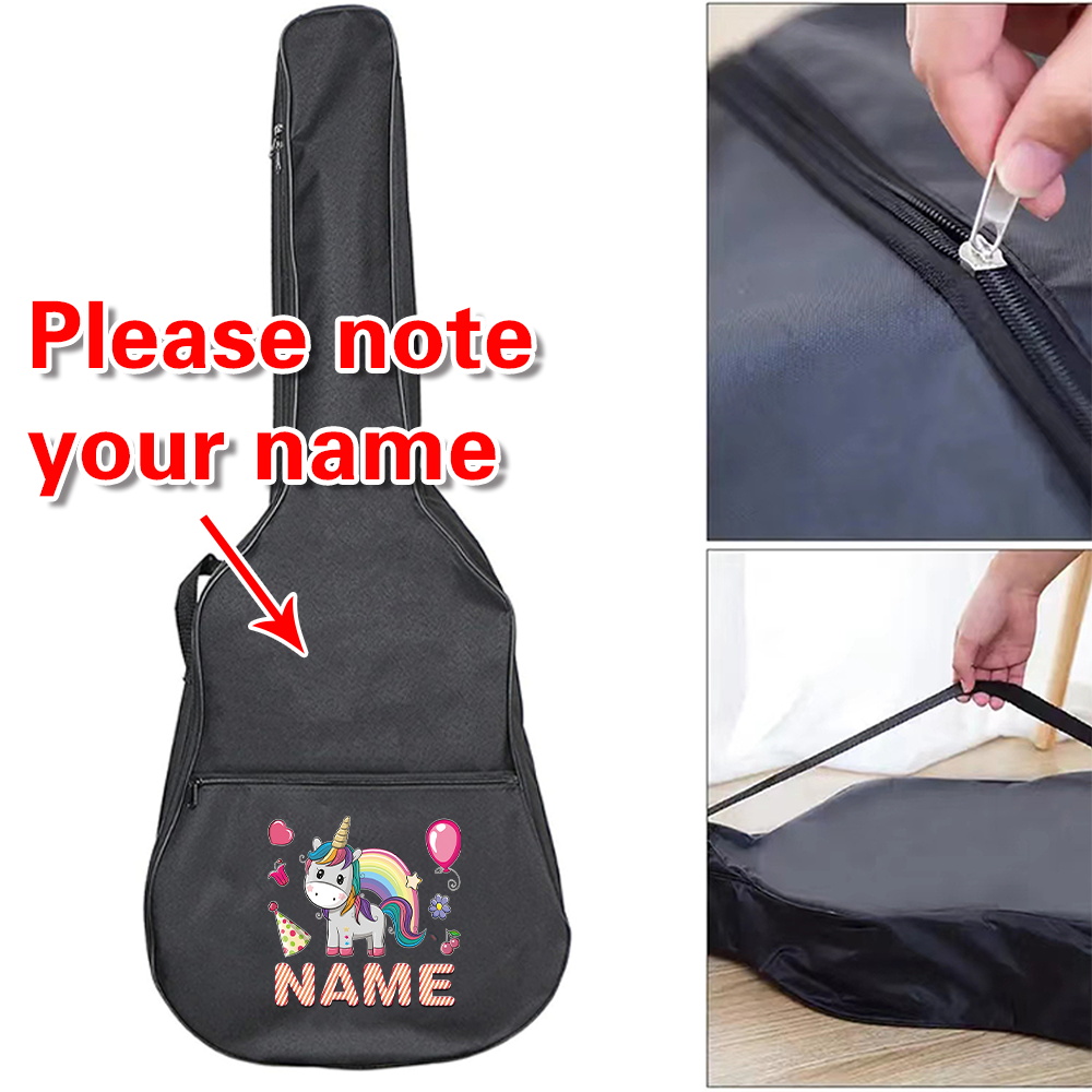 Customized Name Guitar Bag 36- - مراجعة Musical Instrument Name وسعره