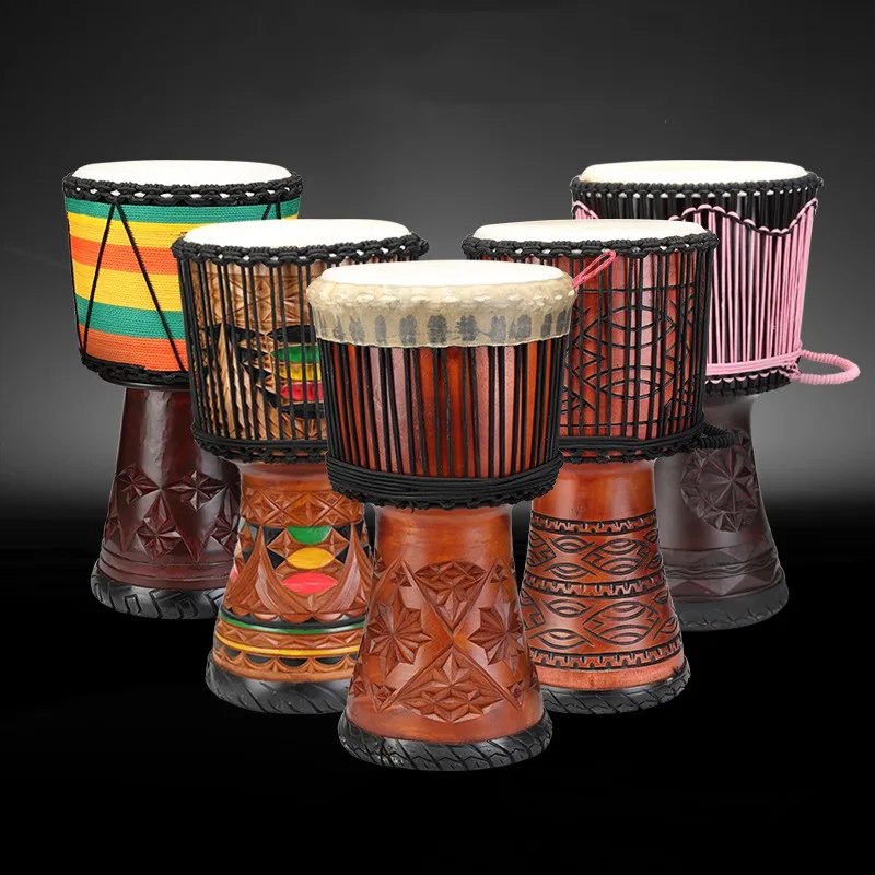 12 Inch Djembe Mahogany Africa - مراجعة Musical Instrument All وسعره