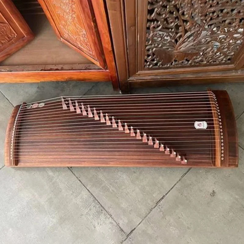 Mini Guzheng Travel Nails Chin - مراجعة Musical Instrument Lute وسعره