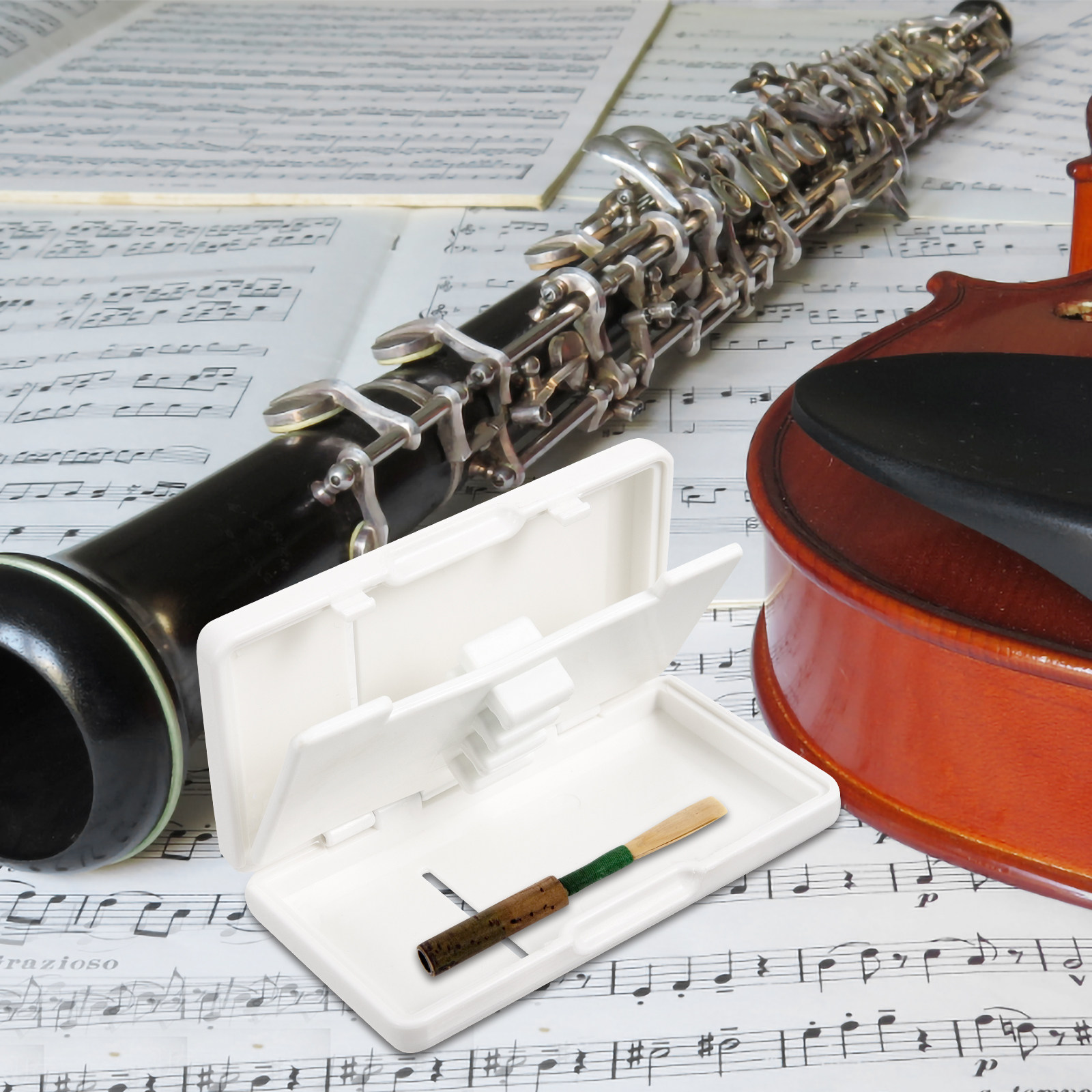 Storage Reed Case Oboe with Co - مراجعة Musical Instrument Oboe وسعره