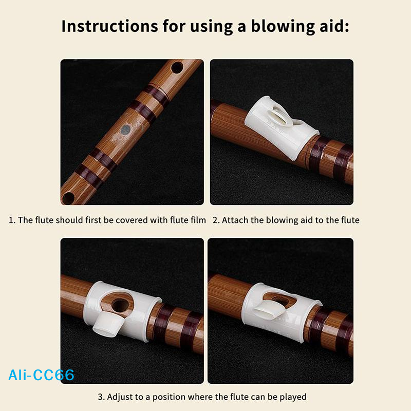 【C】Bamboo Flute Blowing Aid Fl - مراجعة Musical Instrument You Blow Into وسعره