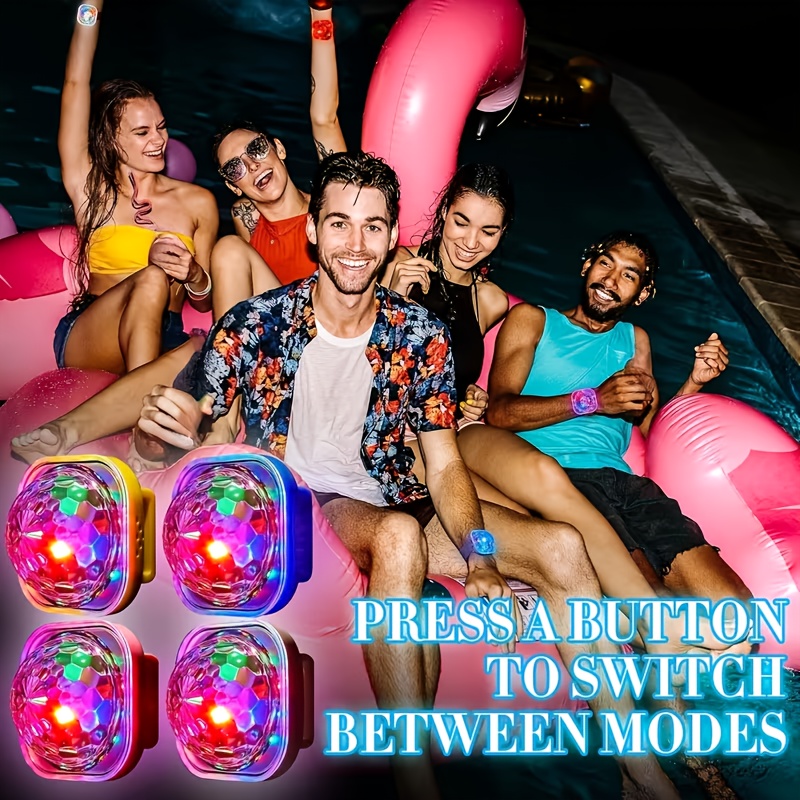 LED Rainbow Wrist Party DJ Lig - مراجعة Musical Instrument Project وسعره