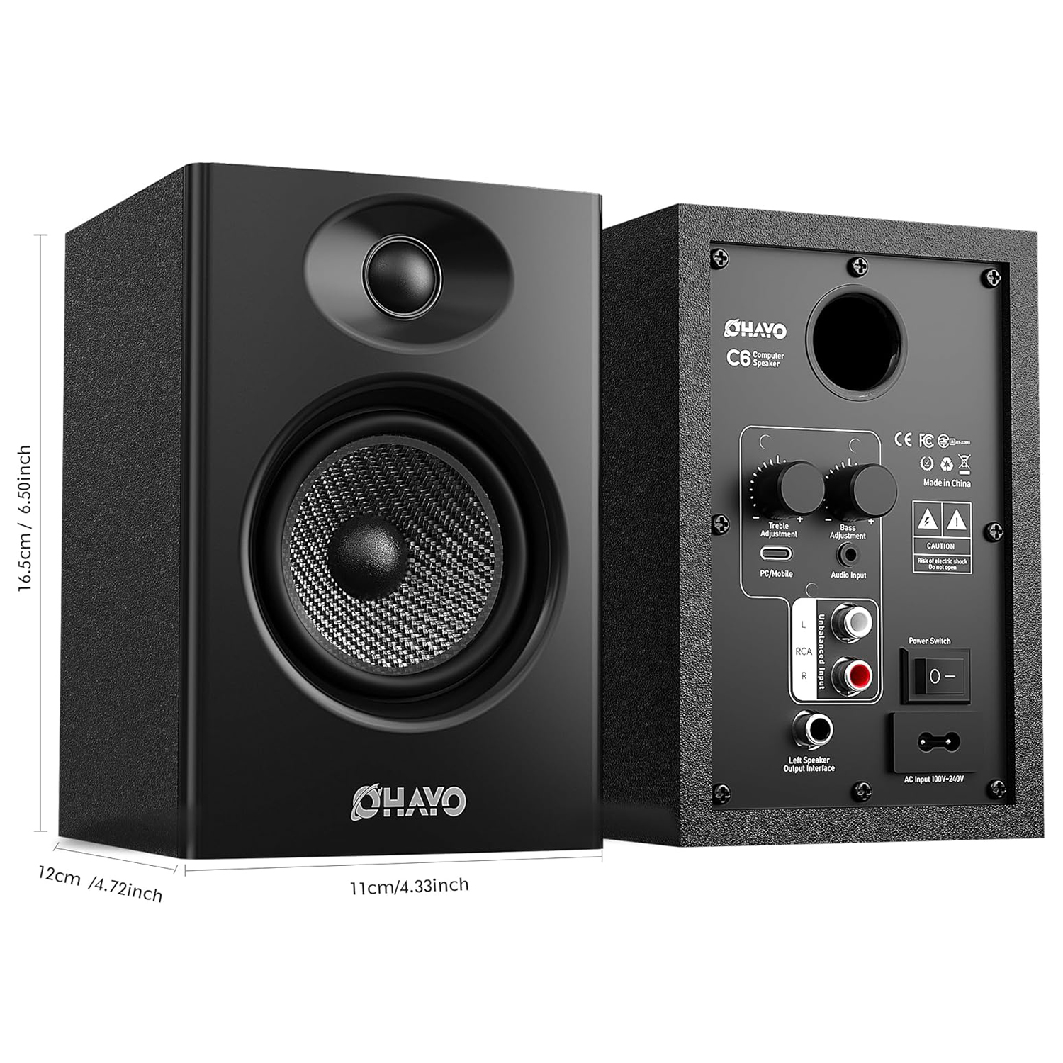OHAYO 60W Computer Speakers fo - مراجعة Musical Instrument Vector وسعره