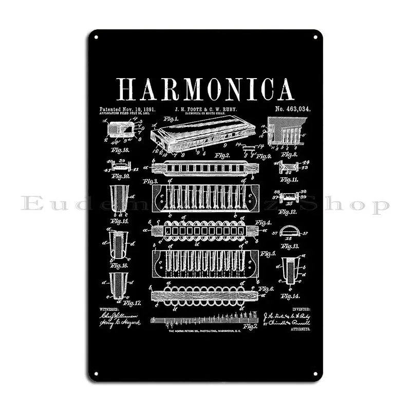 Harmonica Player Mouth Organ M - مراجعة Musical Instrument Sign وسعره