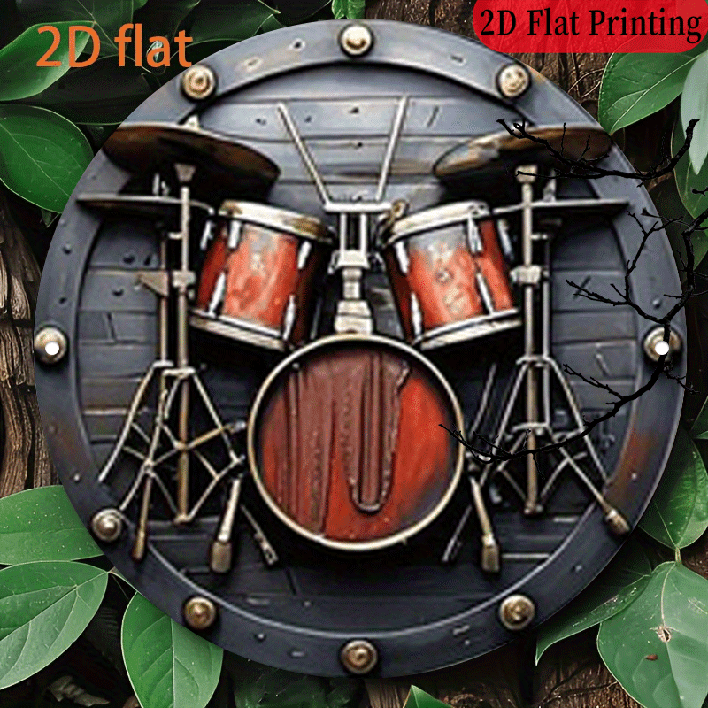 2D Flat, 1pc, 20.32x20.32 cm 2 - مراجعة Musical Instrument Sign وسعره