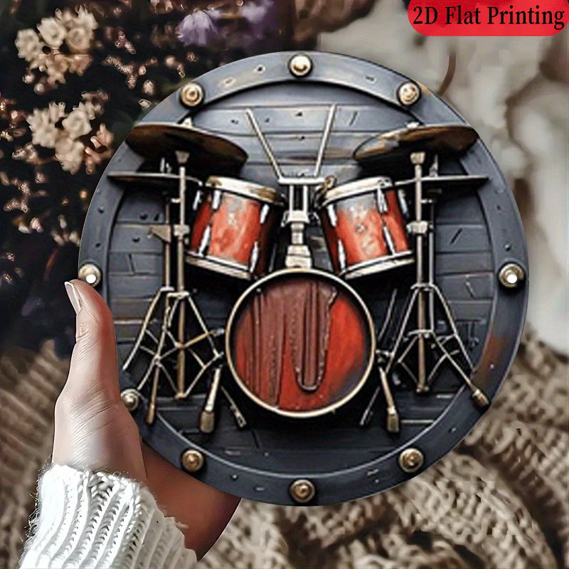 2D Flat, 1pc, 20.32x20.32 cm 2 - مراجعة Musical Instrument Sign وسعره