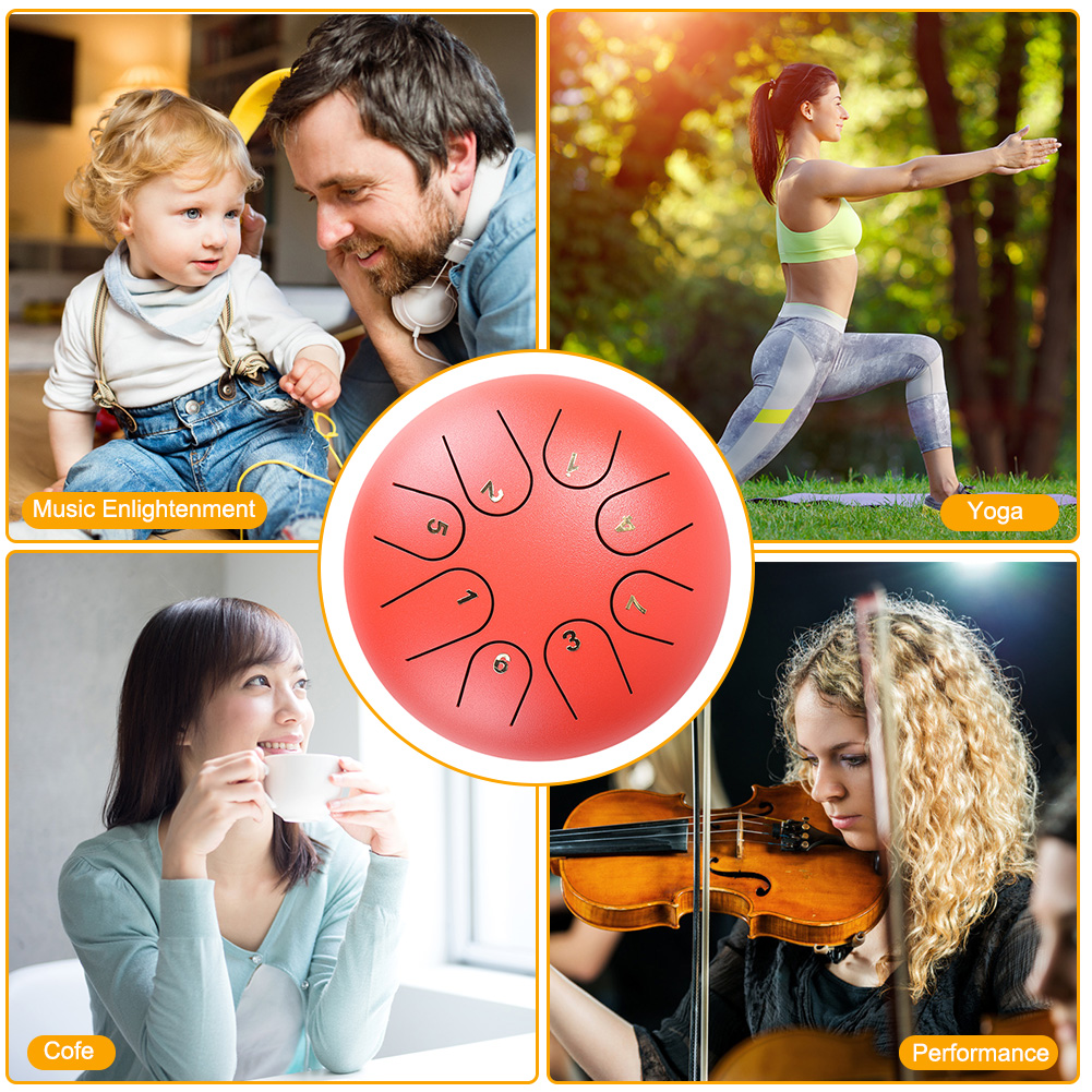 Steel Tongue Drum Percussion I - مراجعة Musical Instrument All وسعره