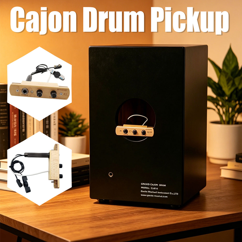 Cajon Box Drum Preamp/Pickup w - مراجعة Cajon Box Drum وسعره