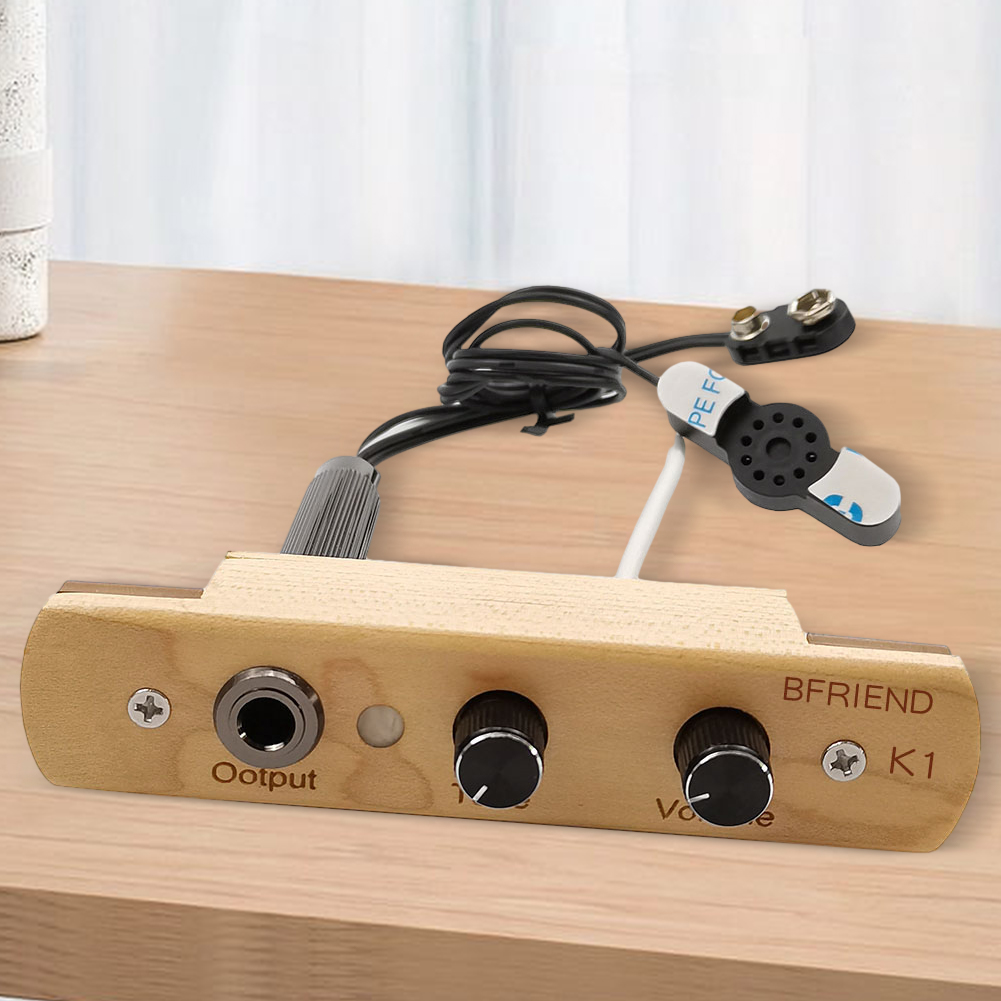 Cajon Box Drum Preamp/Pickup w - مراجعة Cajon Box Drum وسعره