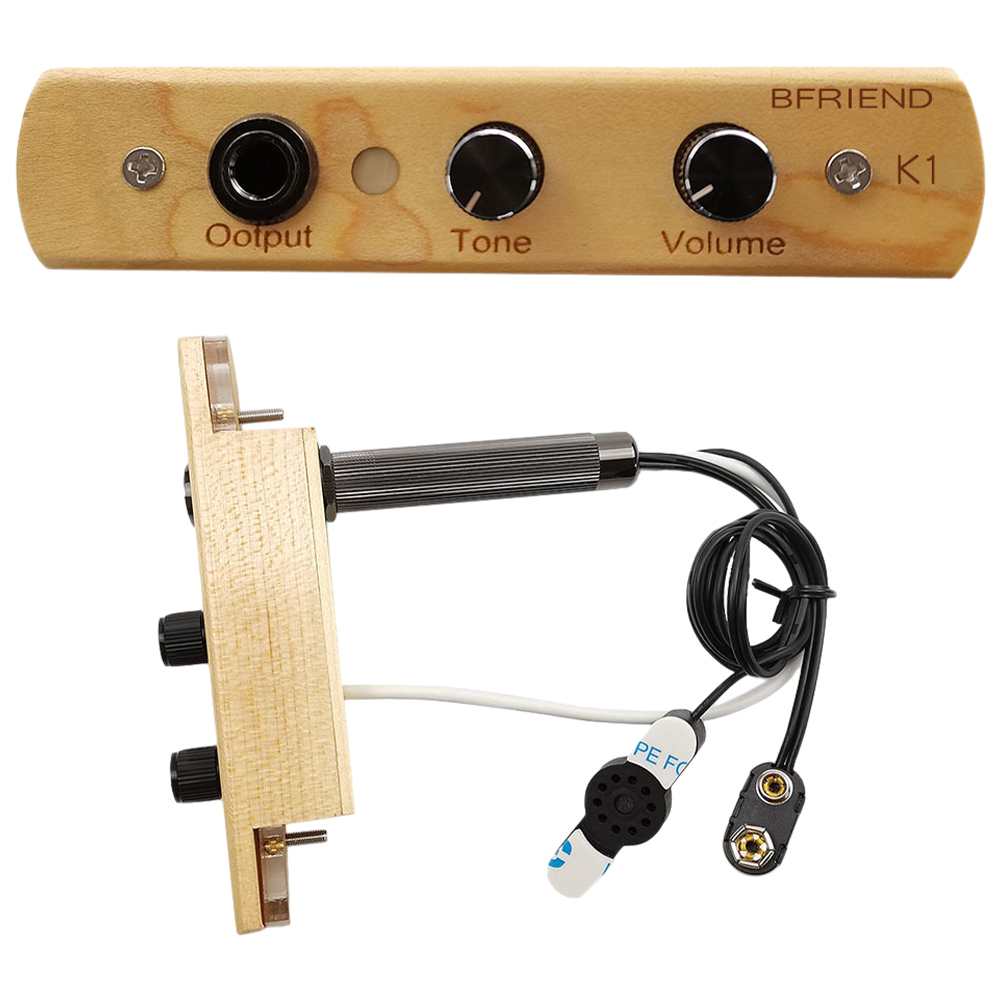 Cajon Box Drum Preamp/Pickup w - مراجعة Cajon Box Drum وسعره