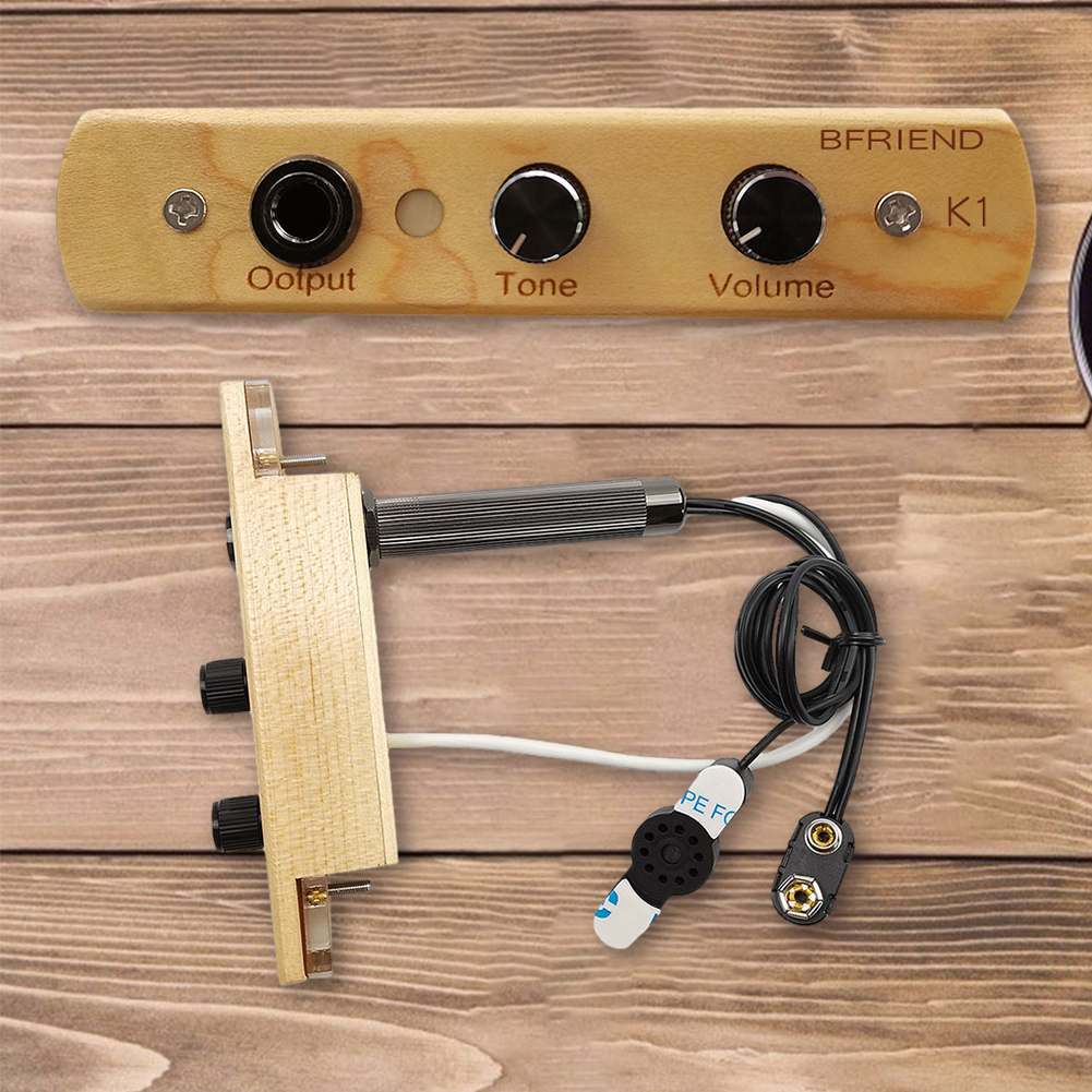 Cajon Box Drum Preamp/Pickup w - مراجعة Cajon Box Drum وسعره