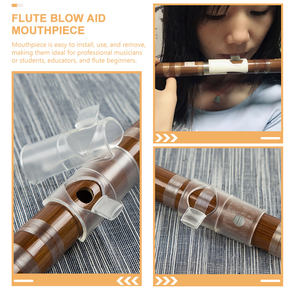 2Pcs Flute Blow Aid Mouthpiece - مراجعة Musical Instrument You Blow Into وسعره