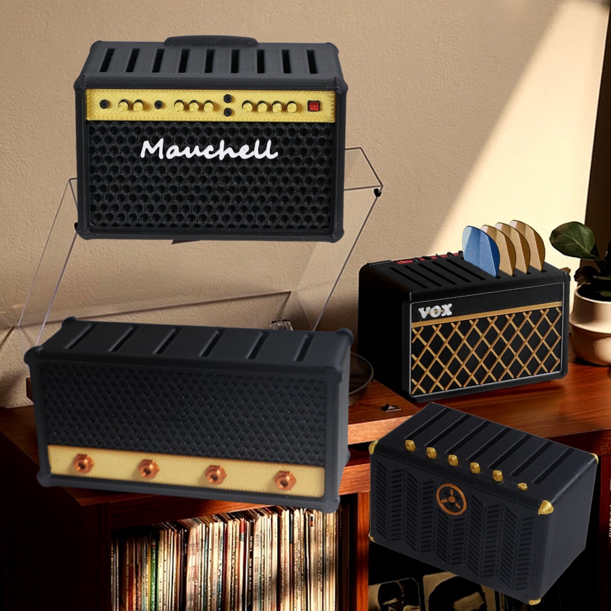 Guitar Pick Holder, 3D Printed - مراجعة Cajon Musical Instrument وسعره