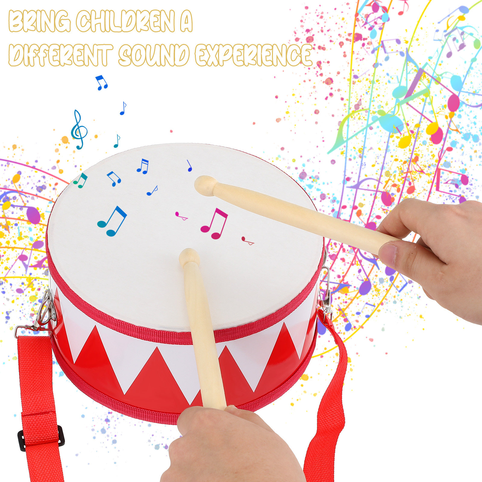 1Set Children Drum Set Kid Sna - مراجعة Musical Instrument Project وسعره