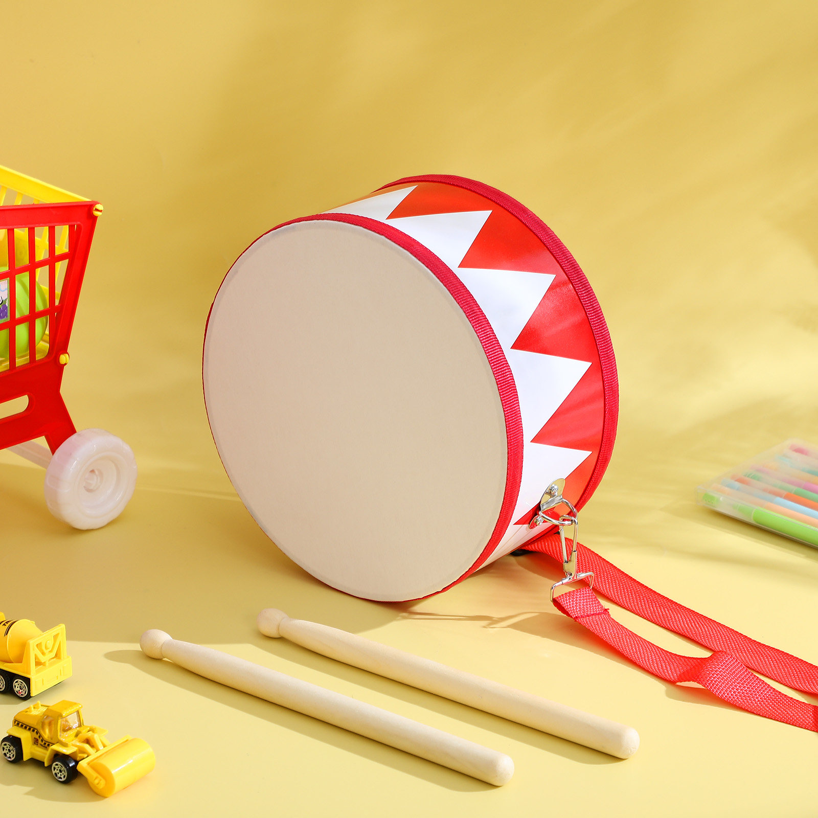 1Set Children Drum Set Kid Sna - مراجعة Musical Instrument Project وسعره