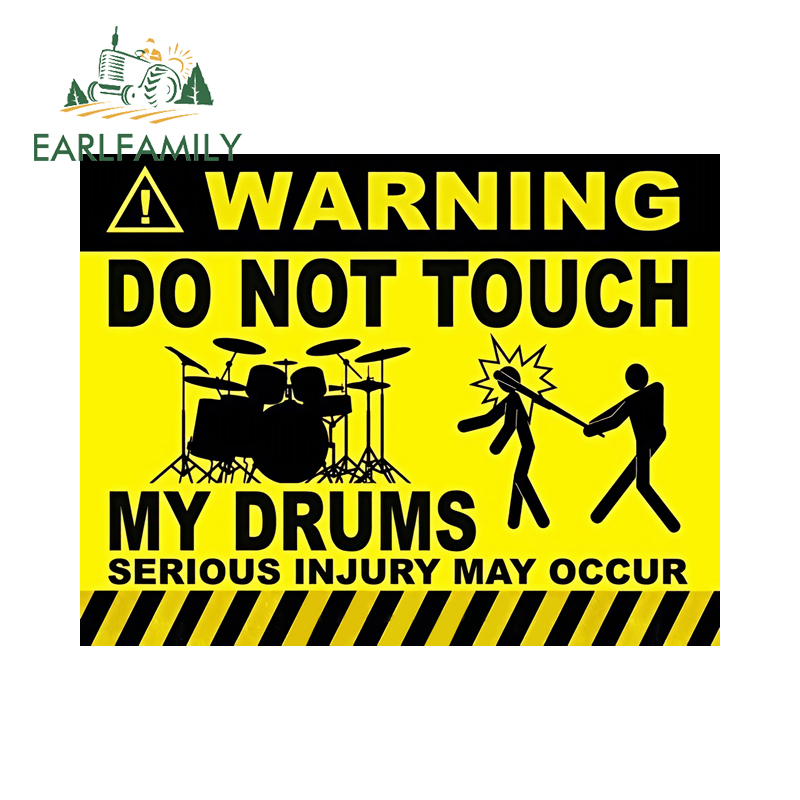 EARLFAMILY Do Not Touch My Dru - مراجعة Musical Instrument Sign وسعره