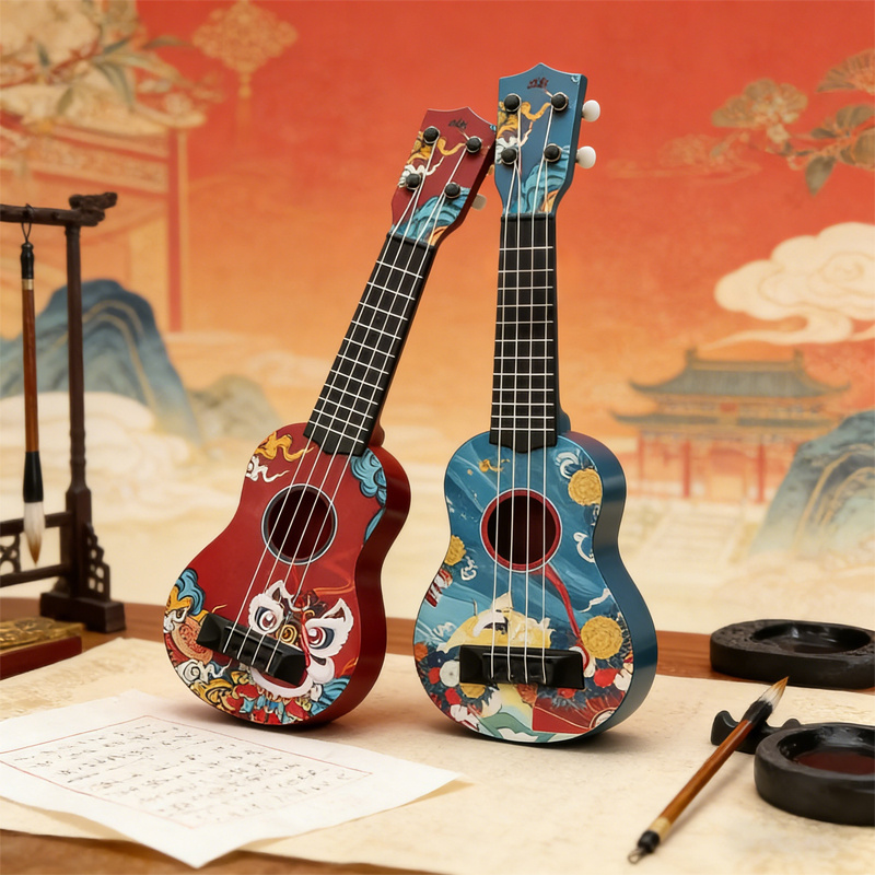 17.5 Inch Mini Ukulele, Chines - مراجعة Musical Instrument Project وسعره
