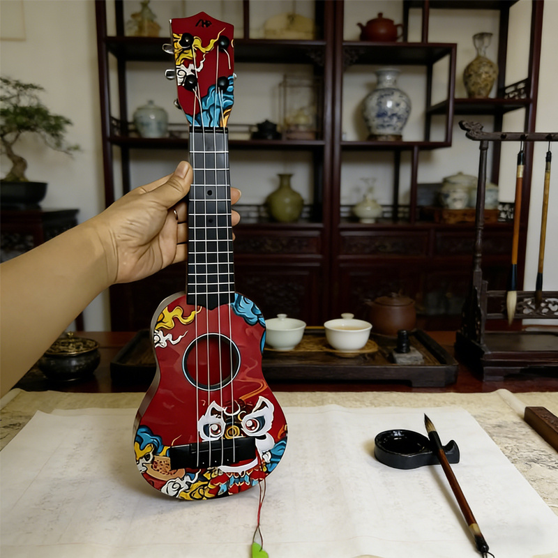 17.5 Inch Mini Ukulele, Chines - مراجعة Musical Instrument Project وسعره