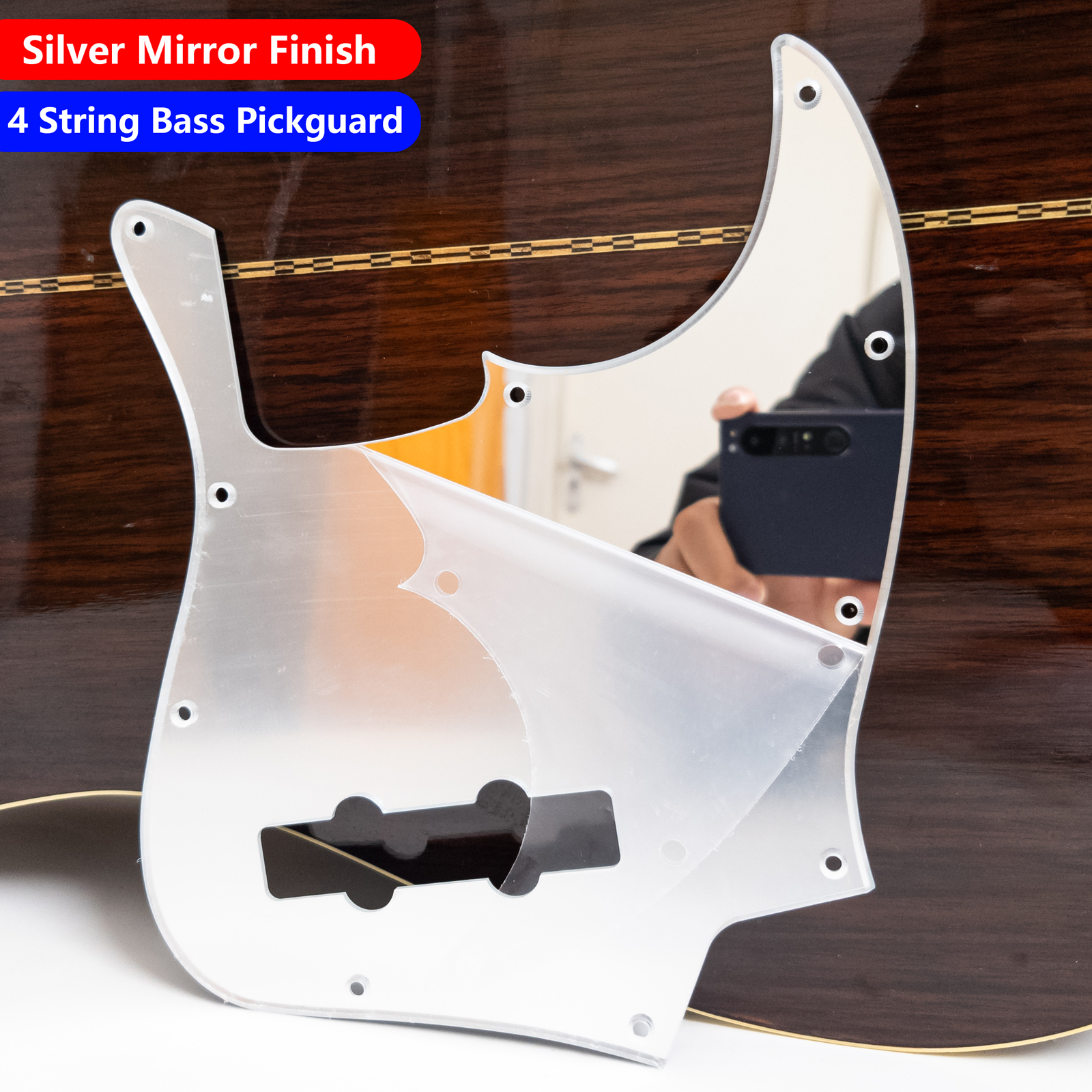 Jazz J Bass Guitar Pickguard 4 - مراجعة Charango 10 String وسعره