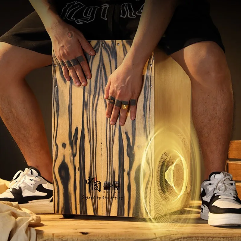 Solid Wood Cajon Box Drum Prof - مراجعة Cajon Musical Instrument وسعره