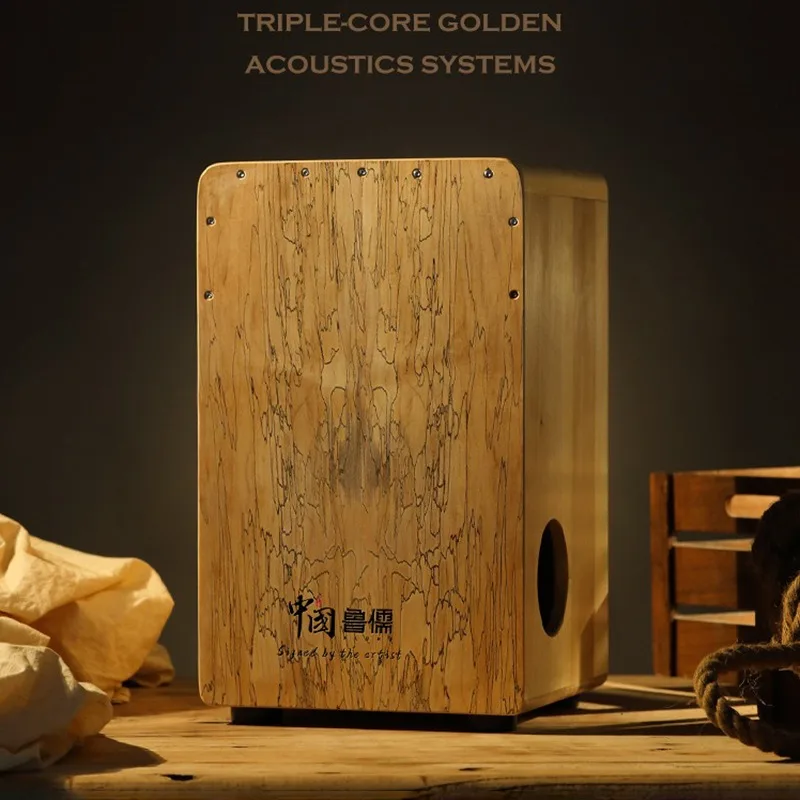 Solid Wood Cajon Box Drum Prof - مراجعة Cajon Musical Instrument وسعره