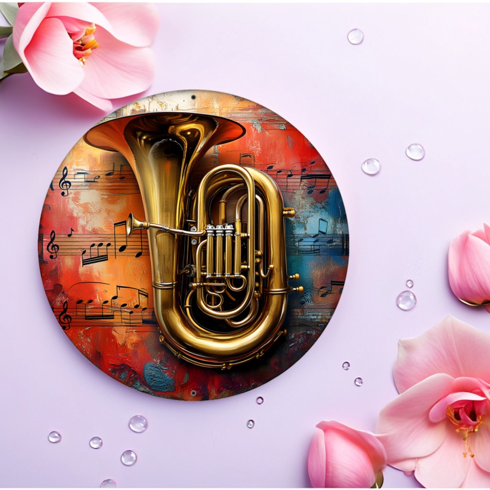 Tin Sign - Vintage Durable Met - مراجعة Musical Instrument Sign وسعره