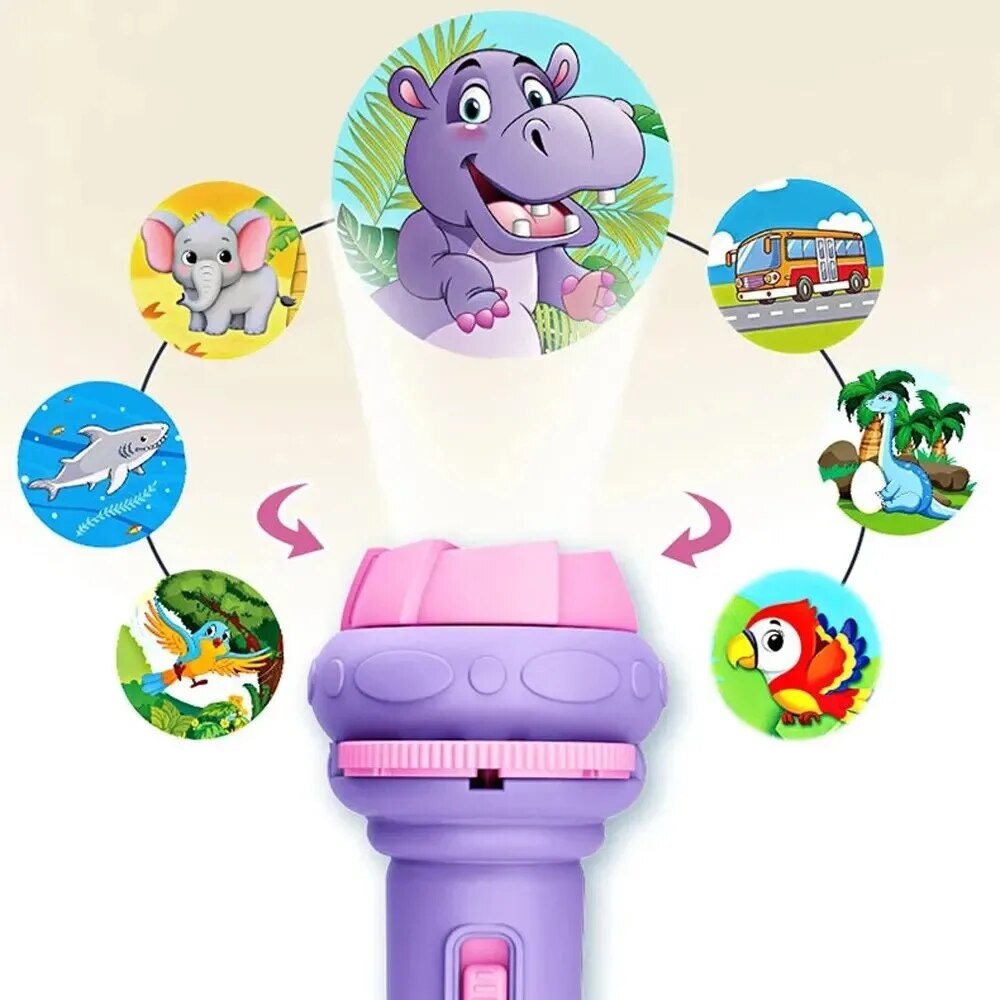 10 Cards Cartoon Projection Fl - مراجعة Musical Instrument Project وسعره